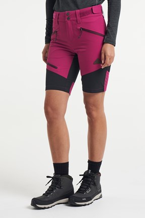 Himalaya Stretch Shorts - Outdoor Shorts voor dames - Dark Fuchsia