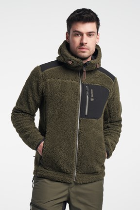 Himalaya Teddy - Teddy jacket with hood - Olive