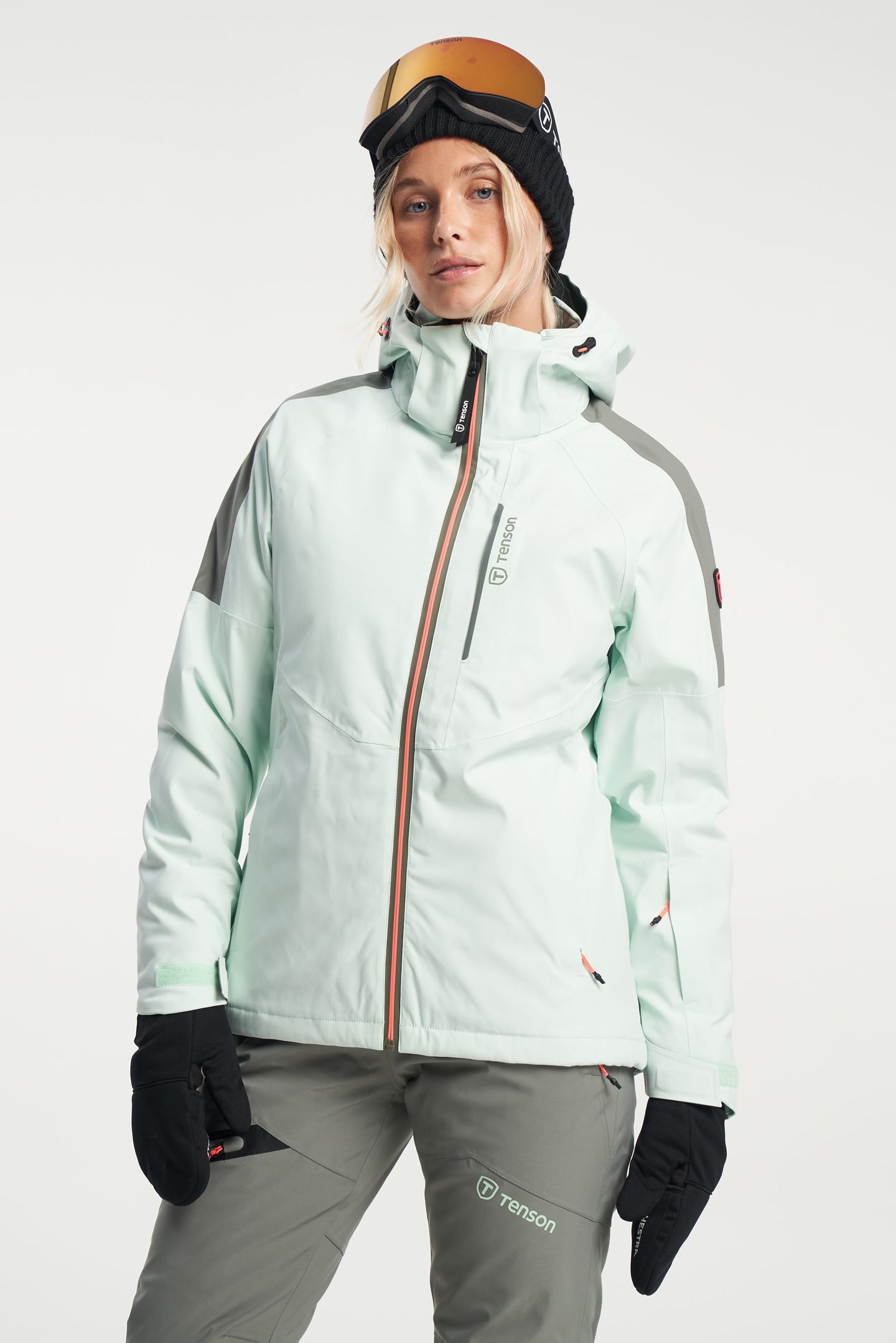 Oh String string Toevlucht Core Ski Jacket - Klassieke ski-jas - Light Green