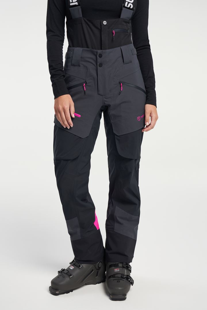 Ski Touring Shell Pants - Women's Ski Touring Pants - Blue Graphite