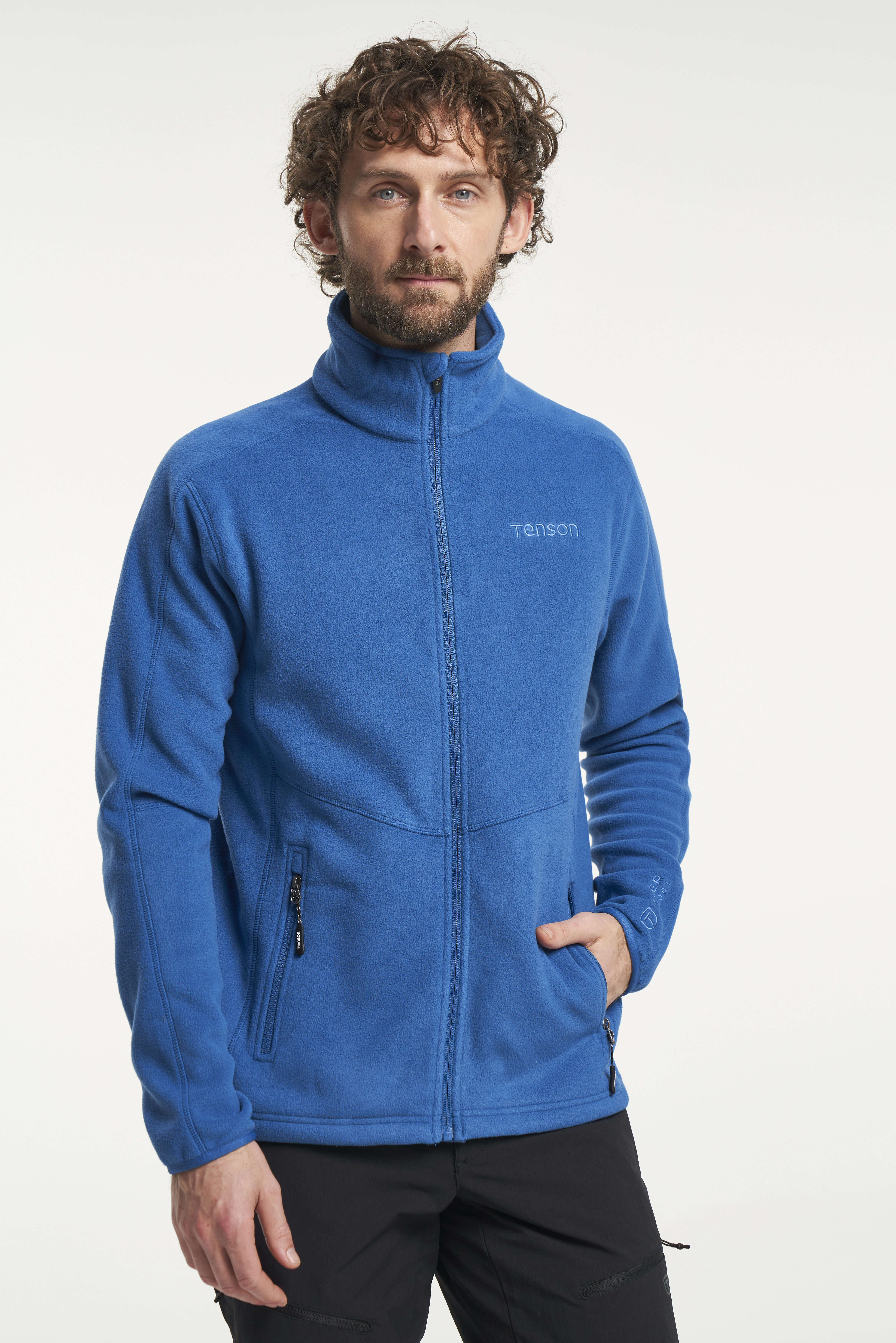 Mens thick sales fleece pullover