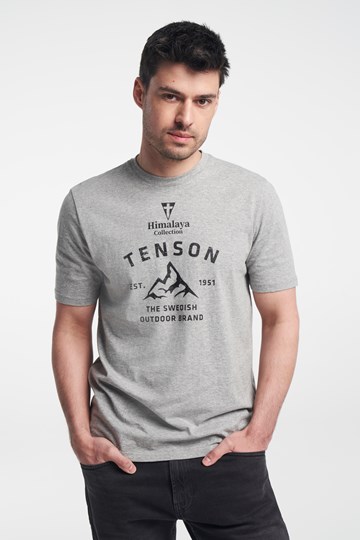 Himalaya Tee - Organic Cotton T-shirt - Grey
