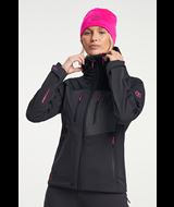 Ski Touring Softshell Jacket - Ski Touring Softshell Jacket for Women - Blue Graphite