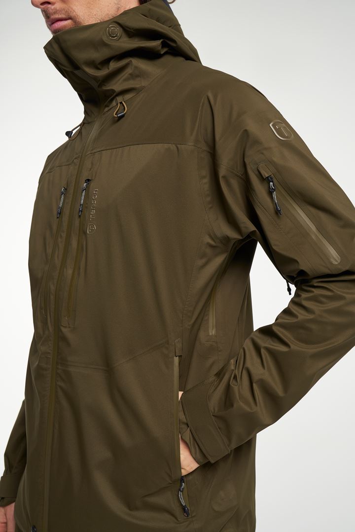 TXlite Skagway Jacket - Stylish shell jacket - Dark Olive