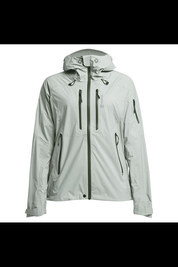 TXlite Jacket - Stylish women's shell jacket - Grey Green