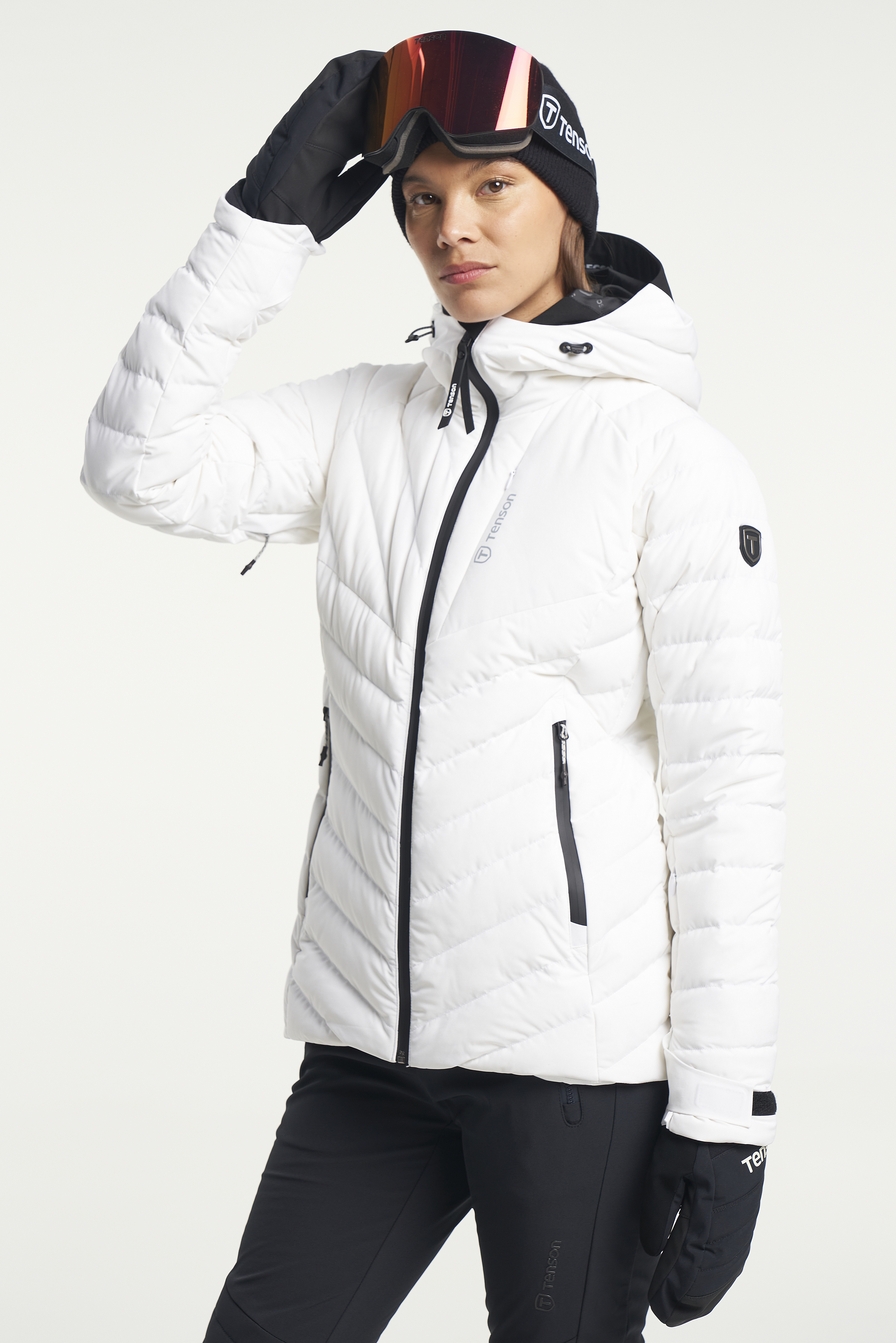 Half zip ski on sale jacket