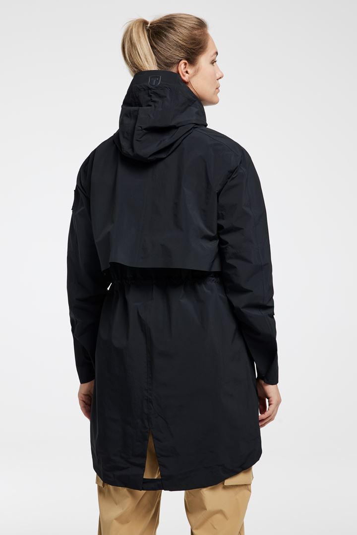 Carrick Shell Jacket - Stylish, Breathable Rain Coat for Women - Black