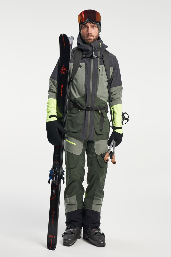 Ski Touring Shell Jacket - Touring ski-jas voor toerskiën - Climbing Ivy