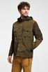 Jeffers Jacket - Windproof Jacket with Removable Hood - Dark Olive