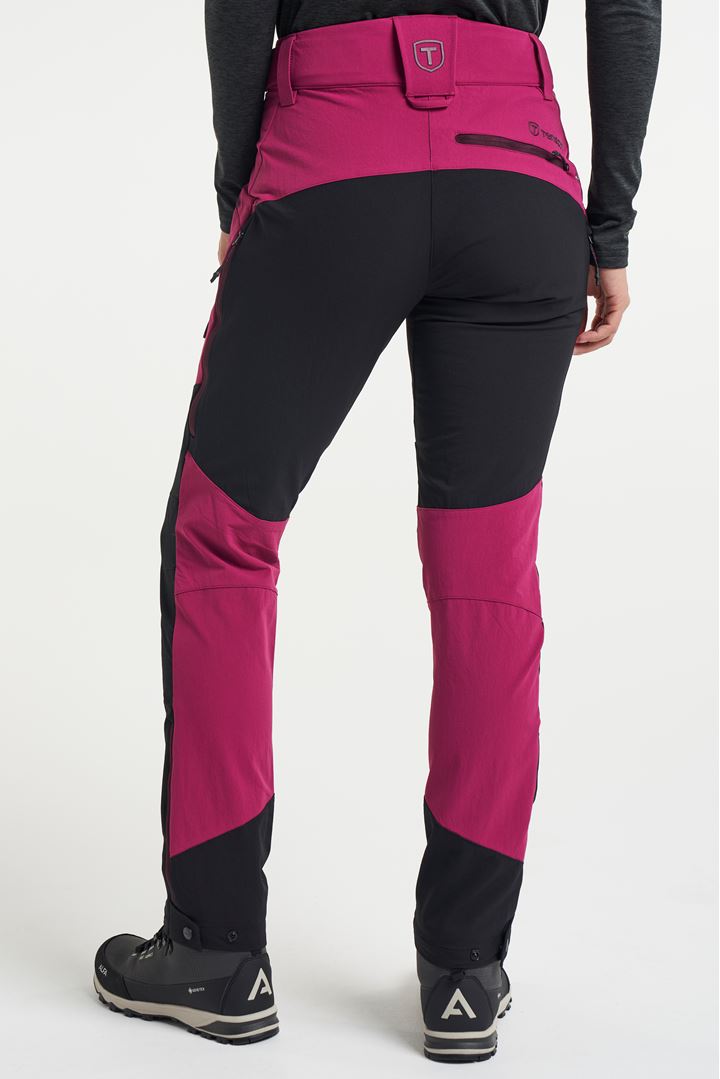 Himalaya Stretch Pants - Outdoor broek met stretch voor dames - Dark Fuchsia