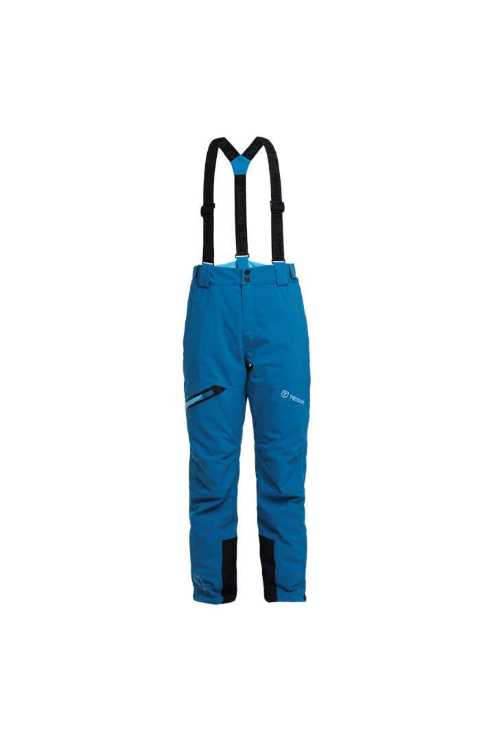 Core Ski Pants - Skidbyxor med avtagbara hängslen för dam - Turquoise