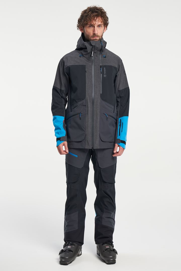 Ski Touring Shell Jacket - Touring ski-jas voor toerskiën - Blue Graphite
