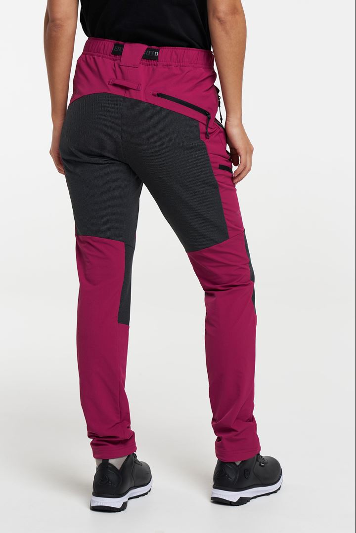 TXlite Pro Pants - Outdoorhose aus Stretch für Damen - Dark Fuchsia