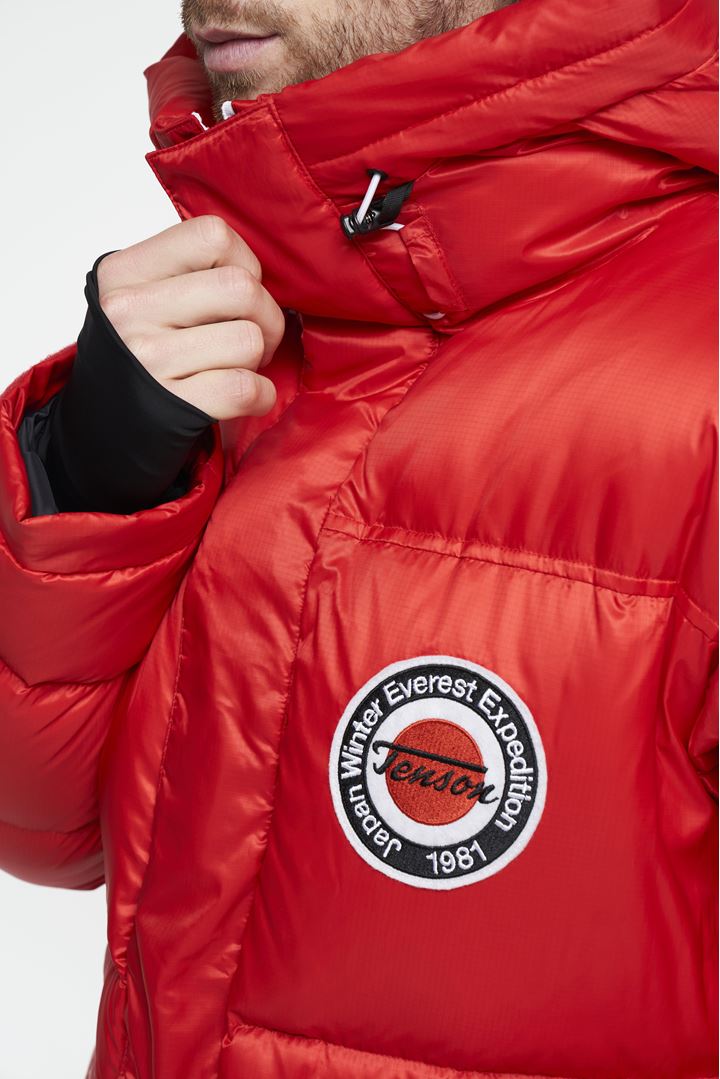 Naomi Expedition Jacket Unisex - Dunjacka med luva - Unisex - Red