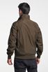 Nyle Jacket - Bomber jacket with collar - Dark Olive
