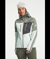 Ski Touring Softshell Jacket - Touring Softshell-Jacke für Damen - Dusty Aqua