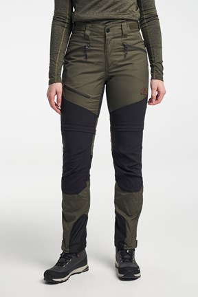 Himalaya Trecking Pants - Zip-Off Hiking Trousers for women - Olive