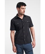 TXLite Shirt Short M - Men's Short Sleeve Shirt - Black