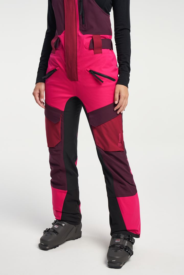 Sphere BIB Pants - Dames skibroek met bretels - Cerise