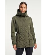 Eline Jacket Woman - Long women's outdoor jacket - Olive