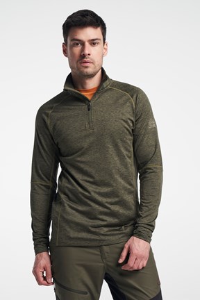 Himalaya HalfZip - Half-Zip Sweater - Dark Khaki