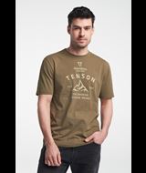 Himalaya Tee - T-shirt i økologisk bomuld - Olive