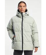 Milla Jacket W - Short Jacket for Women with Synthetic Down - Grey Green