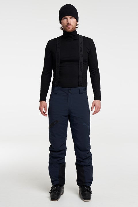 Core Ski Pants - Ski Trousers with Removable Braces - Dark Navy