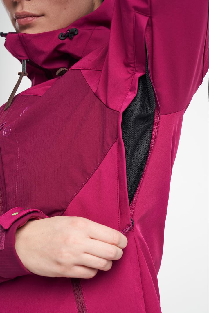 Himalaya Softshell Jacket - Women's softshell - Dark Fuchsia