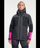 Ski Touring Shell Jacket - Touring Skijacke für Damen - Blue Graphite