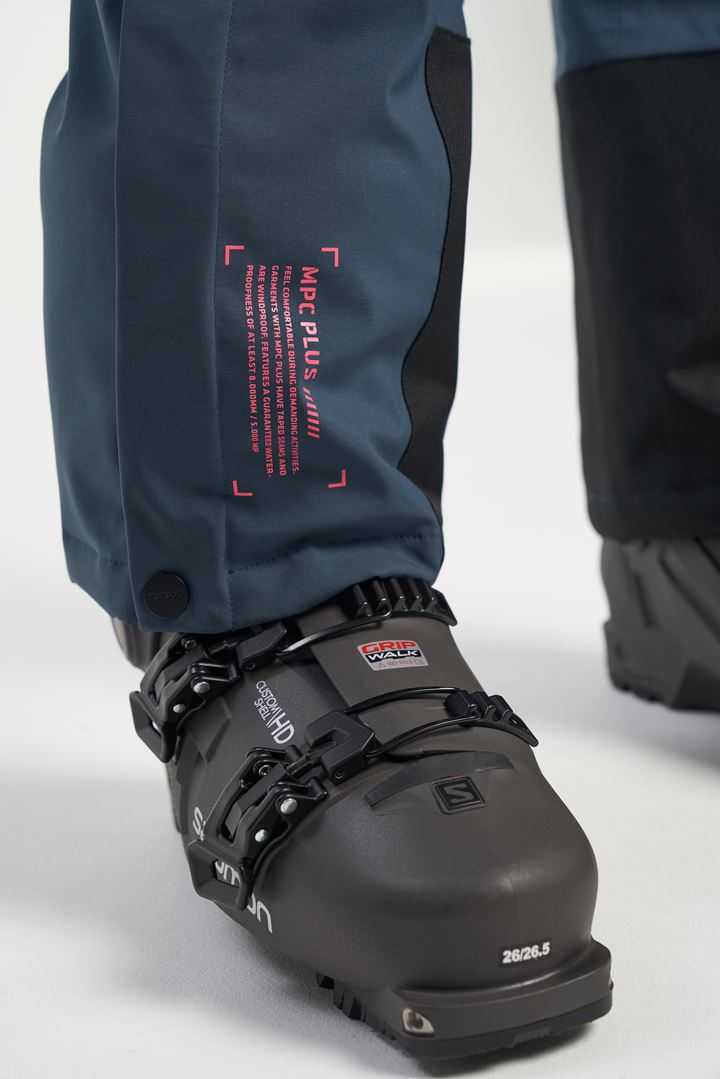 Core Ski Pants - Skidbyxor med avtagbara hängslen för dam - Dark Blue