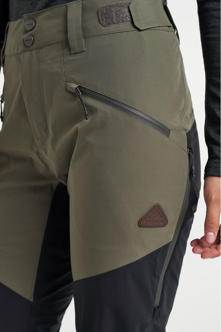 Himalaya Shell Pants - Waterproof Shell trousers for women - Olive