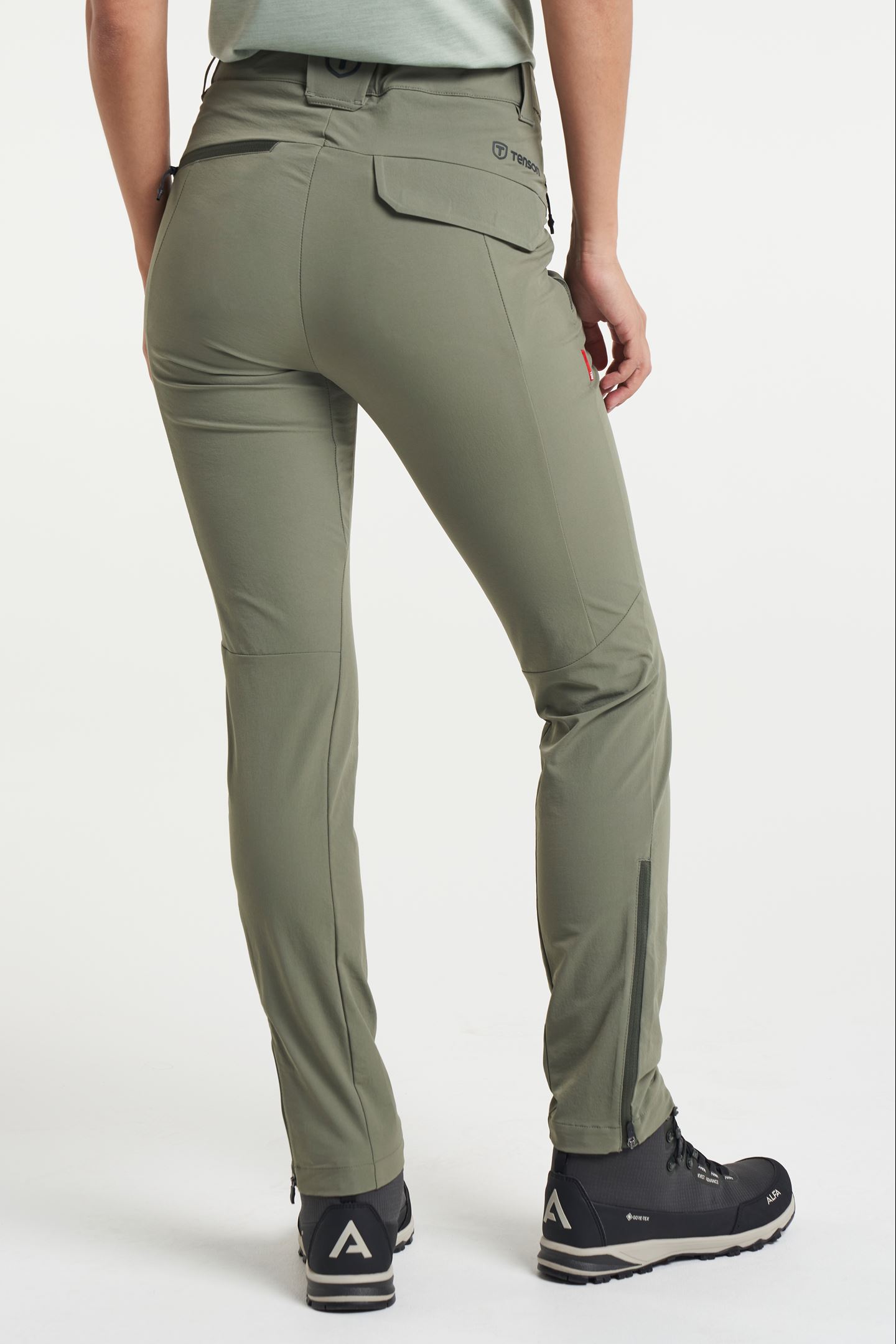 TXlite Adventure Pants - Elastische broek voor dames - Dark Green