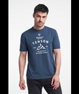 Himalaya Tee - T-shirt i økologisk bomuld - Dark Blue