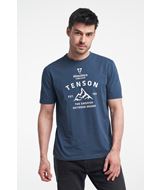 Himalaya Tee - Organic Cotton T-shirt - Dark Blue