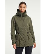 Eline Jacket Woman - Long women's outdoor jacket - Olive
