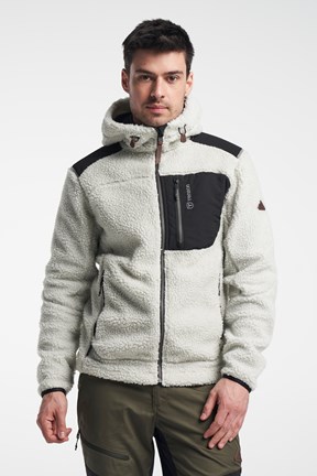 Himalaya Teddy - Teddy jacket with hood - Light Grey