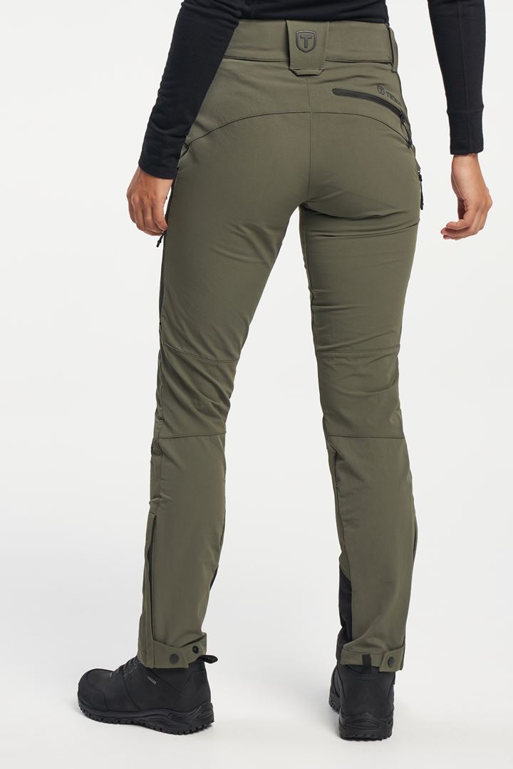 TXlite Flex Pants - Women’s hiking trousers with stretch - Dark Khaki