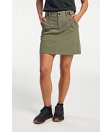 TXlite Skort W - Nederdel med indbyggede shorts - Deep Lichen Green