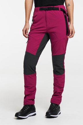 Imatra Pro Pants - Stretchy Outdoor Trousers For Women - Dark Fuchsia