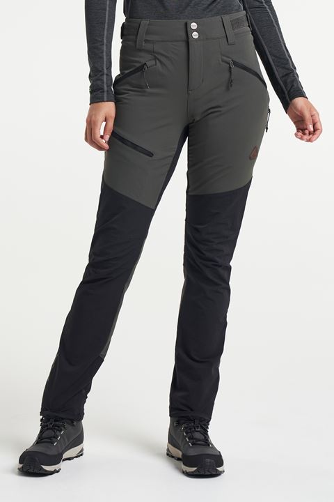 Himalaya Stretch Pants - Outdoor broek met stretch voor dames - Dark Khaki